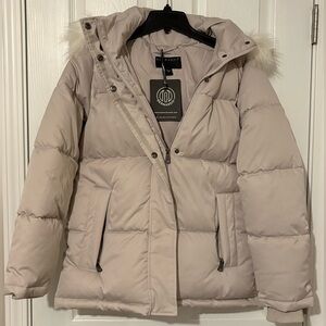 Bernardo Off-White Puffer Jacket